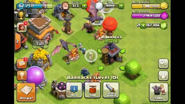 Updated Clash of Clans GEM HACK 999,999 GEMS September 2013