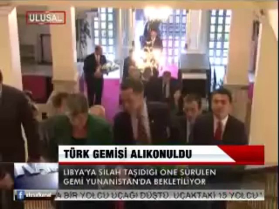 TÜRK GEMİSİ ALIKONULDU