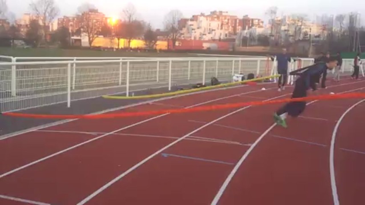 KEVIN ET DAVY SEANCE  ELASTIQUE ET PLOTS