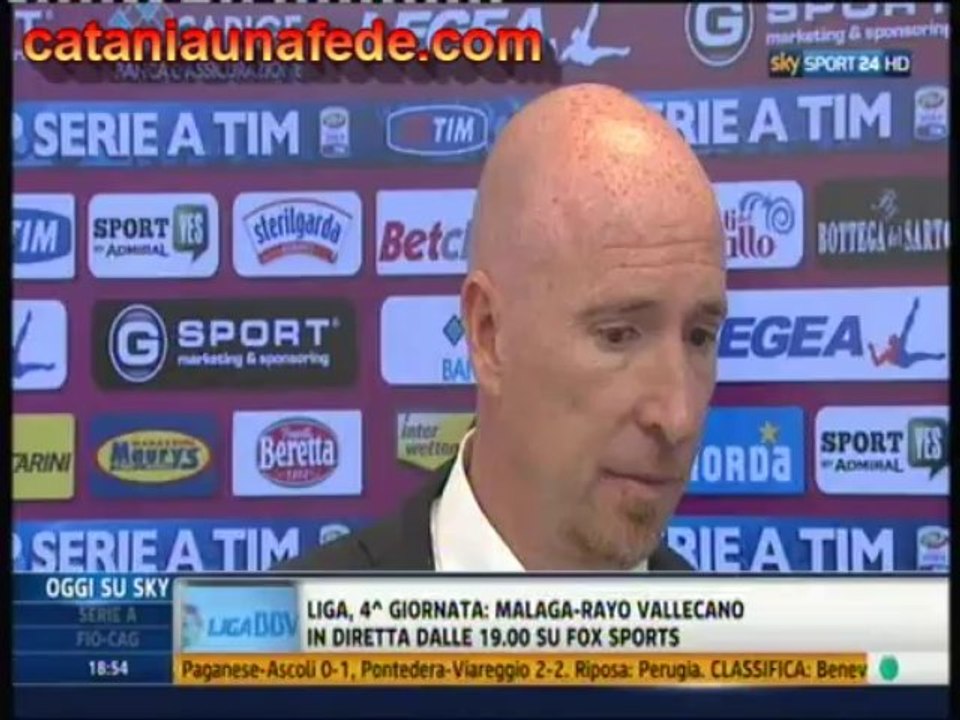 Maran:"Con PLV abbiamo parlato del match"