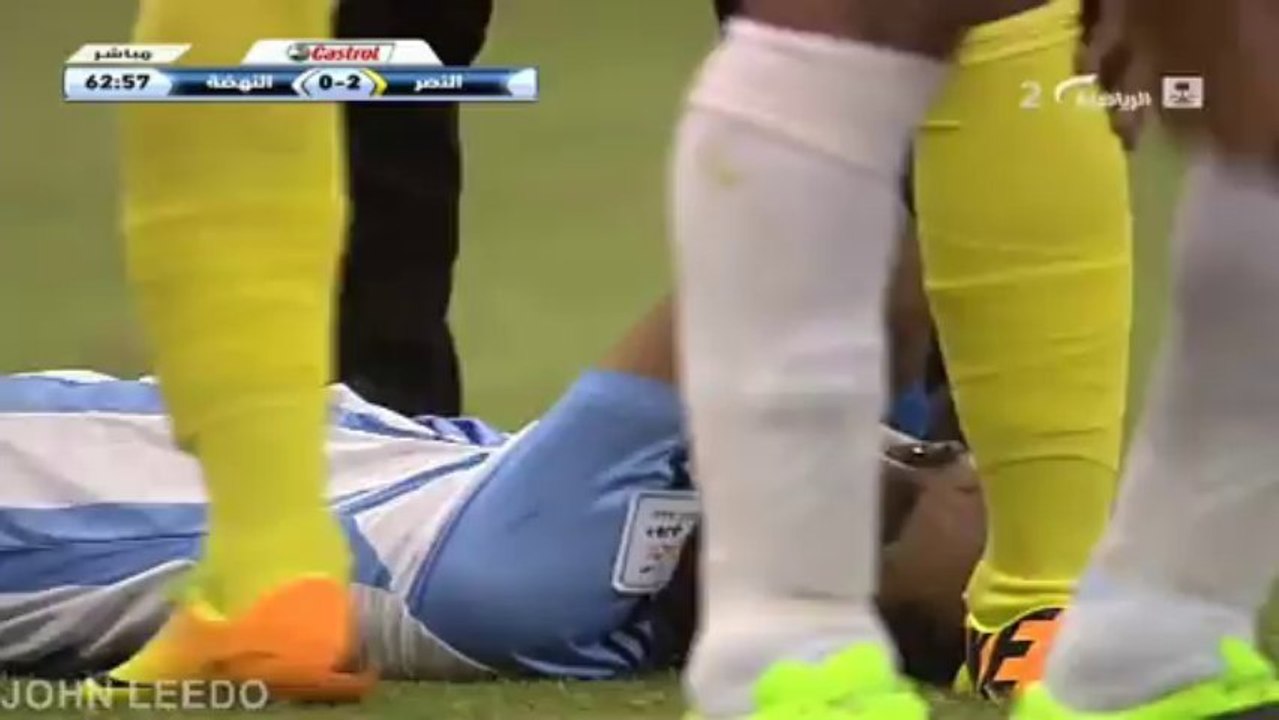 مباراة النصر والنهضة كاملة دوري جميل الشوط الثاني الجولة الثالثة