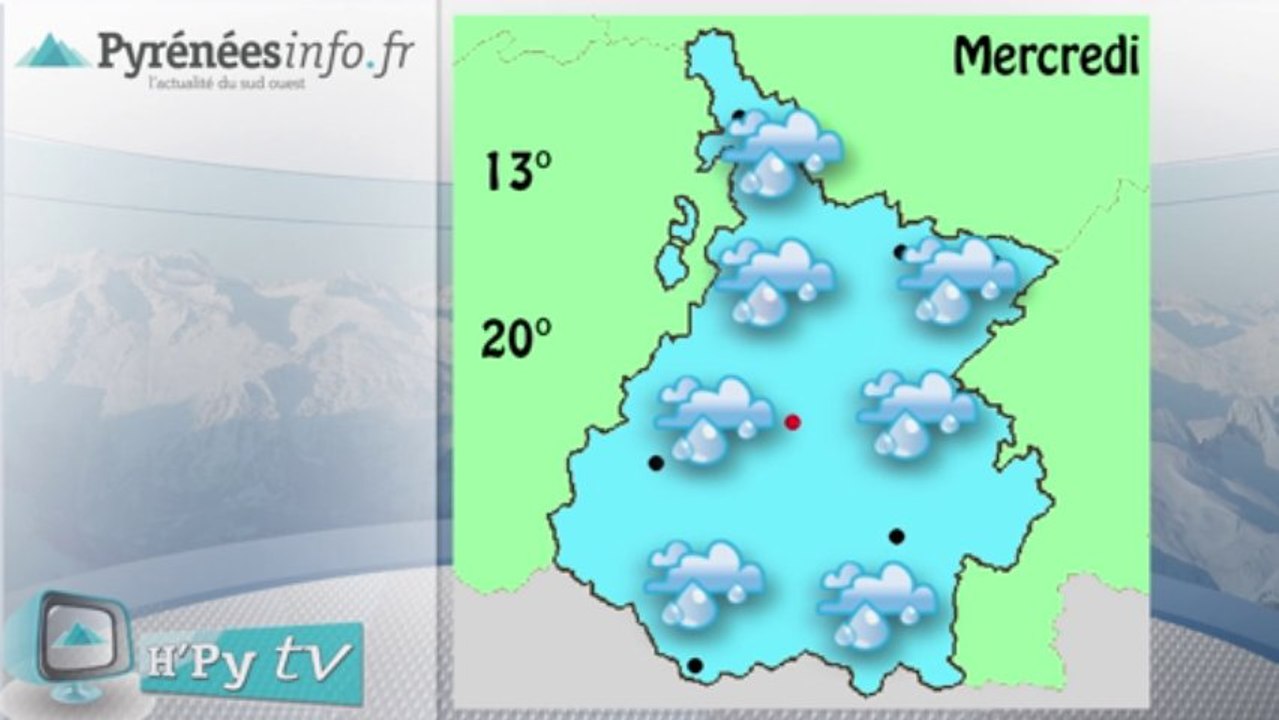 [H'Py Tv]La Météo des Hautes-Pyrénées (16 septembre 2013)