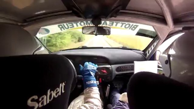 Christophe Charloton rallye de Bléré ES5