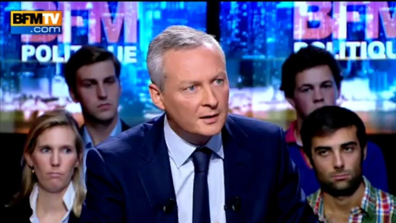 BFM Politique: Bruno Le Maire réagi à un reportage sur Ayrault hué par les agriculteurs - 15/09