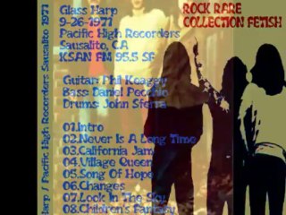 Glass Harp" Changes"1971 Live Sausalito Pacific High Recorders KSAN FM 95.5 SF