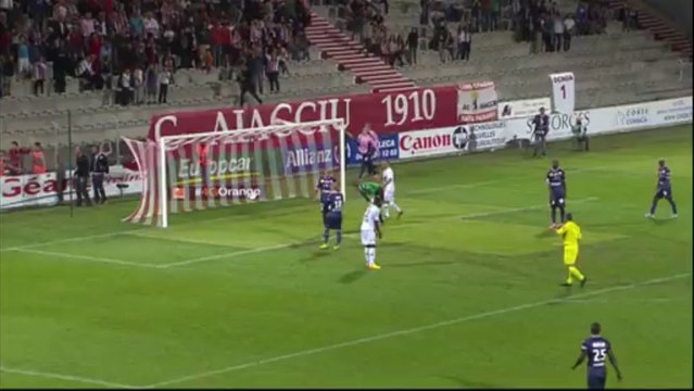 AC Ajaccio (ACA) - Evian TG FC (ETG) Le résumé du match (5ème journée) - 2013/2014