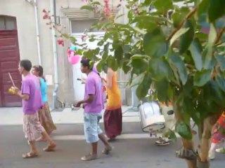 Batucada  de la Nota Blava  " approche du Ternaire en douceur " corso Bessèges 2013 008