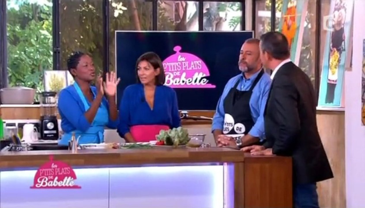 Anne Hidalgo, invitée de Babette de Rozières dans "Les petits plats de Babette" sur France ô le 15/09/2013