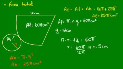 02 - Cones - Áreas e volume