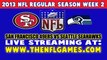 Watch San Francisco 49ers vs Seattle Seahawks Live Stream Sept. 15, 2013