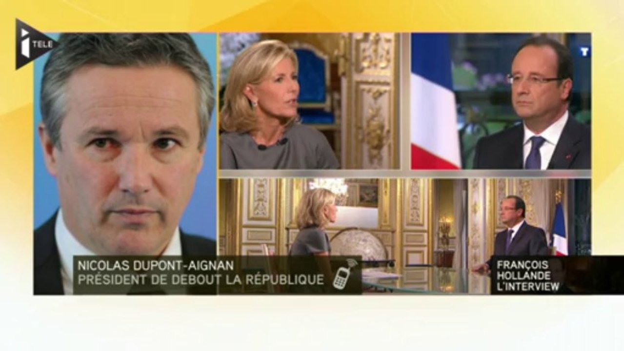 Hollande a fait "une intervention tragique pour la politique"