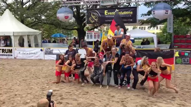 France Beach volley Adelin/Longuet médaille de Bronze au tournoi CEV inter zone en Allemagne