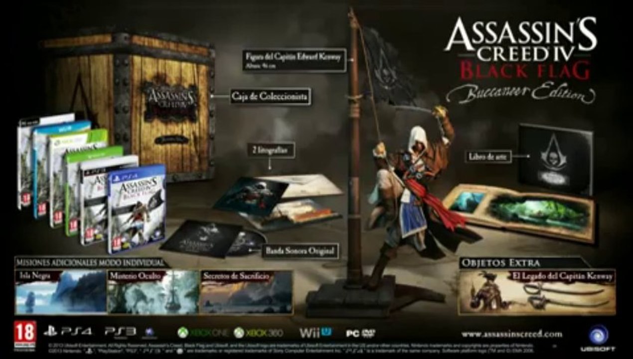DESAFÍA EL ORDEN - ¿Existes o realmente vives - Assassin´s Creed 4 Black Flag [ES]