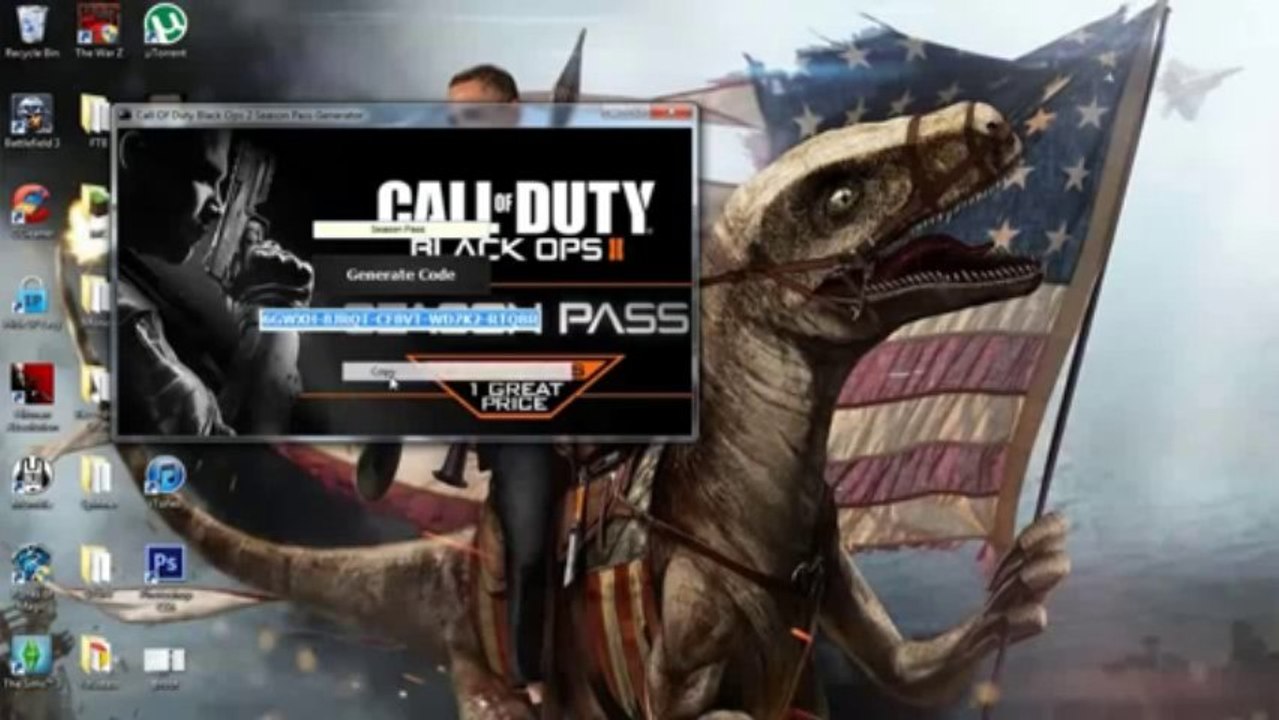 Free Black Ops 2 Season Pass Code Generator 2013