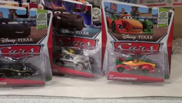 Disney Pixar Cars2 Rip Clutchgoneski , body shop Ramone , Flo and other new Cars from Cars and cars