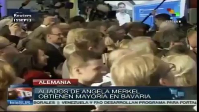 Angela Merkel se perfila como posible ganadora en elecciones alemanas