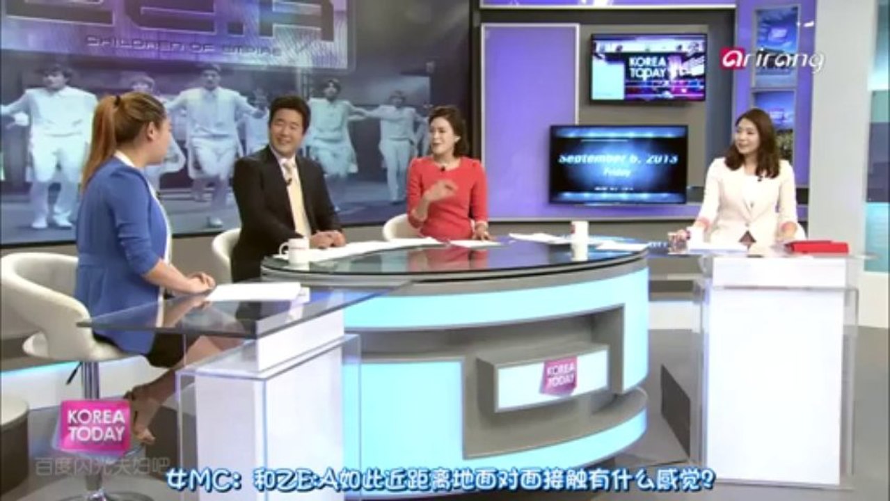 130906 arirang《Korea Today》-Catching up with ZEA