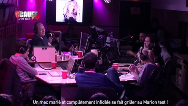 Un mec marié et complètement infidèle se fait griller au Marion test ! - C'Cauet sur NRJ