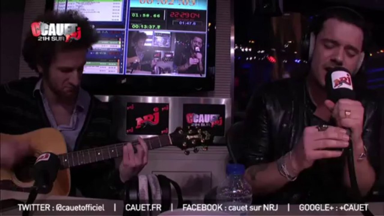 Brice Conrad - Fleur du mal - Live acoustic - C'Cauet sur NRJ