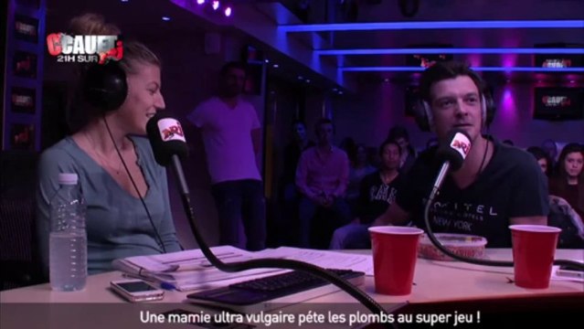 Une mamie ultra vulgaire péte les plombs au super jeu ! - C'Cauet sur NRJ