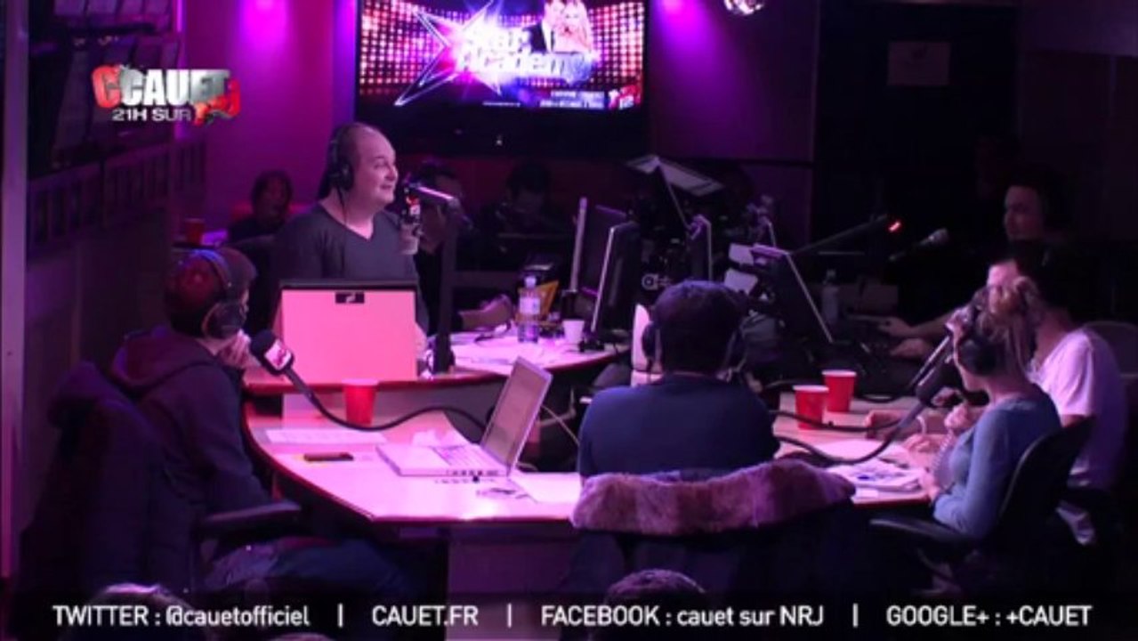 Marion en mode comédienne de ouf dans la chronique de Justin - C'Cauet sur NRJ