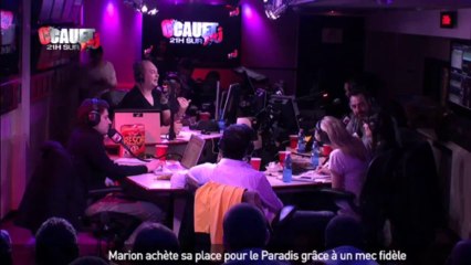 Marion achète sa place pour le Paradis grâce à un mec fidèle - C'Cauet sur NRJ