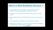 Benefit of Work Breakdown Structure