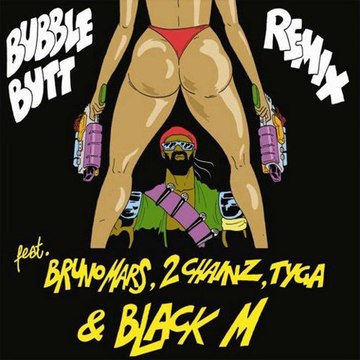 Major Lazer - Bubble Butt (feat. Black M) (extrait)