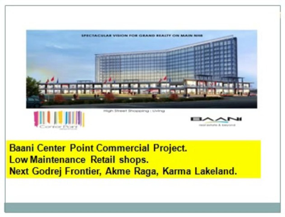 /Size 350 SQFT./Rs.9250~9871424442~bAANI cENTER pOINT GURGAON COMMERCIAL SHOPS