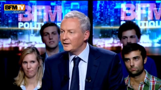 BFM Politique: l'After RMC, Bruno Le Maire répond aux questions de Véronique Jacquier - 15/09
