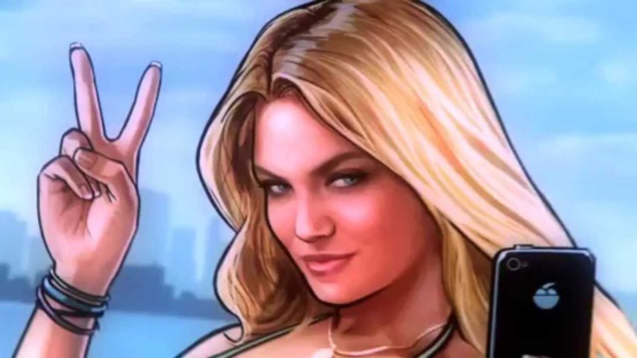 عرض رسوم متحركه للعبة حرامي سيارات الخامس  gta v