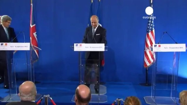 Francia, Gran Bretaña y Estados Unidos trabajan juntos...
