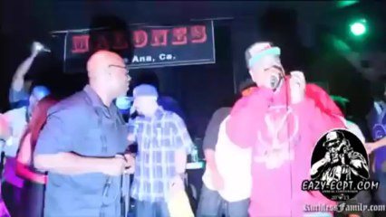 Kokane & Cold 187um "Slow Burnin 22.5° Farenheit" Live @ "Eazy-E Celebration", Malone's, Santa Ana, CA, 09-06-2013