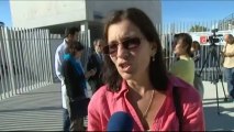 L'entrée d'un lycée de Marseille défoncée à la voiture bélier