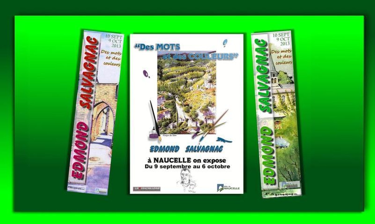 Edmond Salvagnac à la Quincaillerie de Naucelle : des mots et des couleurs