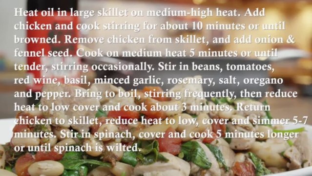 Tuscan Chicken Stew Recipe