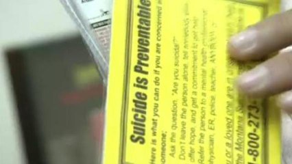 Saving lives in America's 'Suicide Belt'