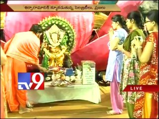 Good response to Tv9's Go Green Ganesha