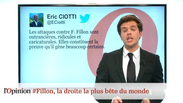 #tweetclash : #Fillon, la droite la plus bête du monde