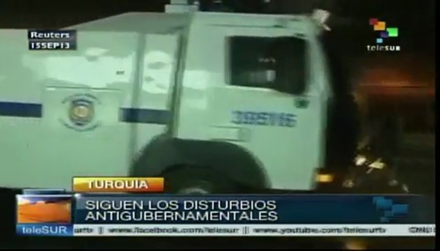 Continúan las protestas antigubernamentales en Turquía
