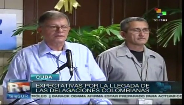 Cuba: arribarán delegaciones del gobierno colombiano