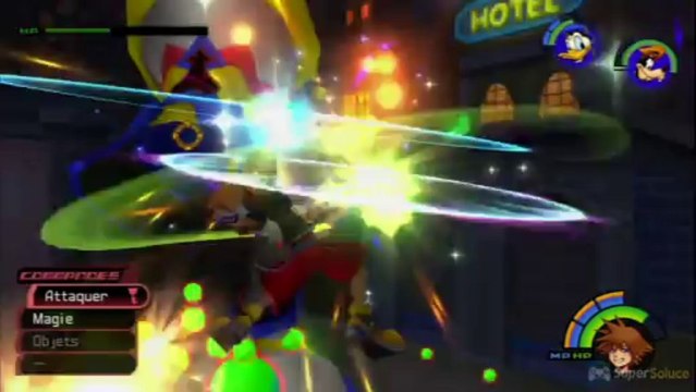 Kingdom Hearts HD 1.5 remix - combat contre l'armure inversée