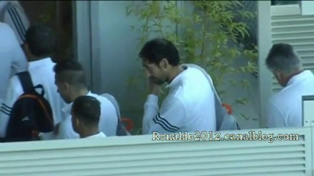 Real Madrid in Istanbul Cristiano Ronaldo Casillas Gareth Bale Modric Ramos