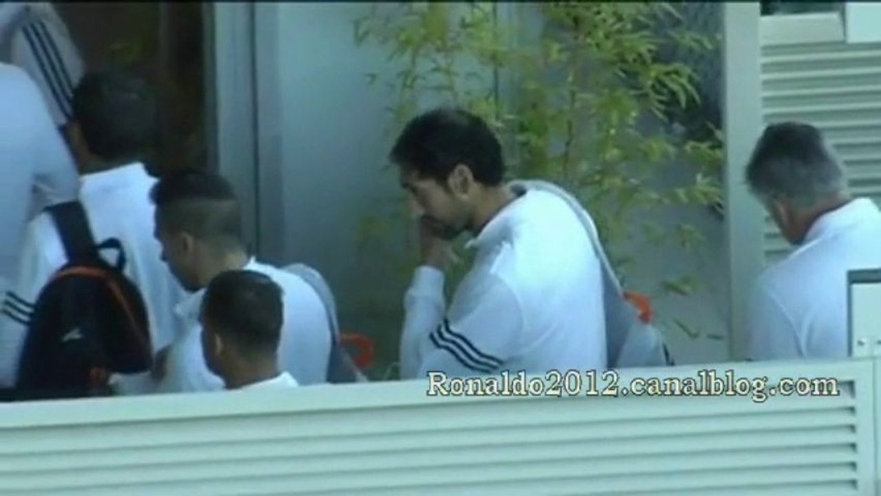 Real Madrid in Istanbul Cristiano Ronaldo Casillas Gareth Bale Modric Ramos