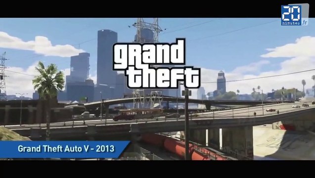 GTA: L'évolution du jeu en 3 minutes