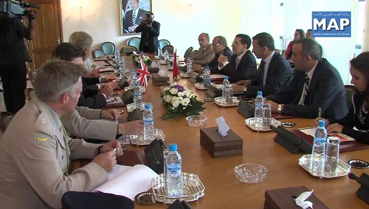 سعد الدين العثماني يتباحث مع نائب كاتب الدولة البريطاني في الأمن الدولي