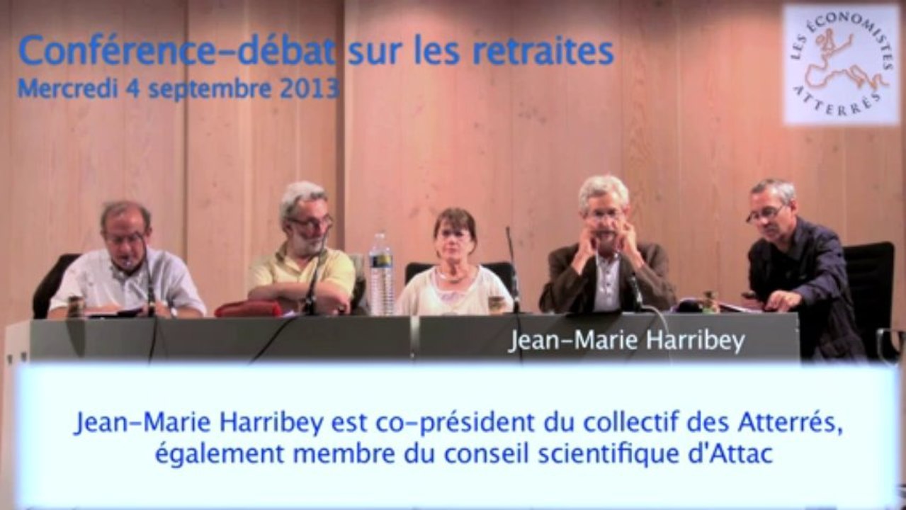 Conférence-débat sur les retraites 1/5 - Séminaire #1