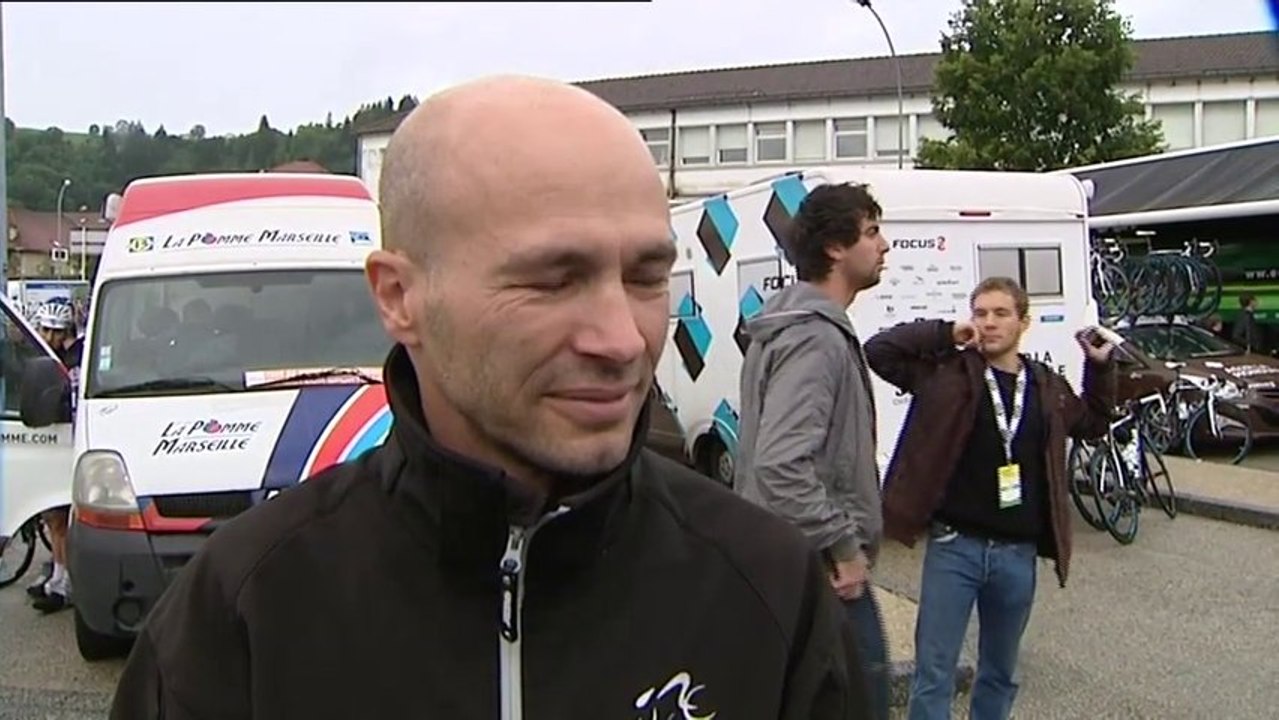 TOUR DU DOUBS 2013/ ITW Jérôme Gannat. Dir sportif CC Étupes