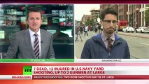 At least 12 fatalities in DC Navy Yard shooting – police