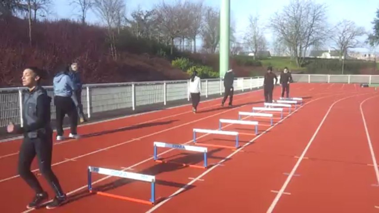 GROUPE SPRINT TECHNIQUE COURSE PETITE HAIE